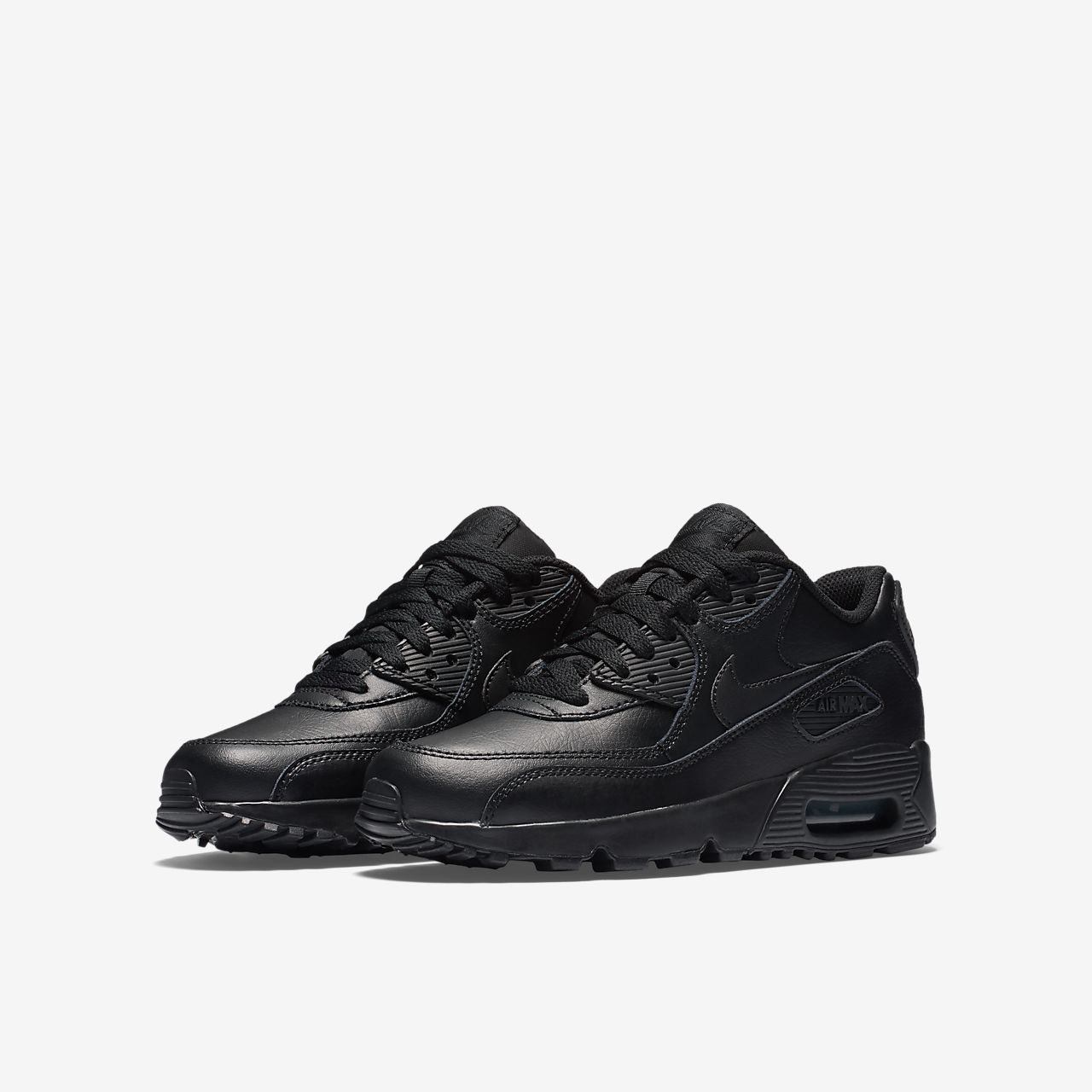 Nike Air Max 90 Leather - Sneakers - Sort | DK-72412